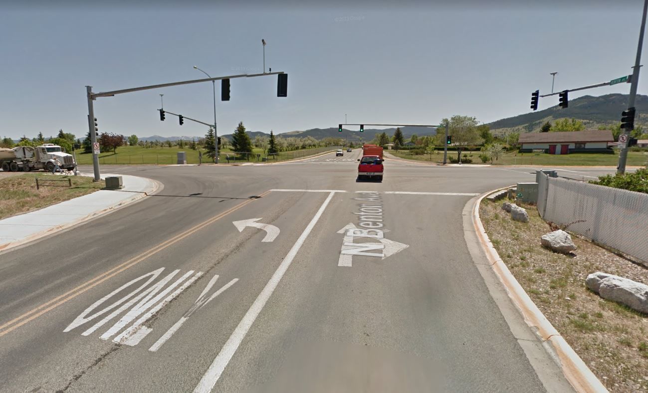 12. W. Custer Ave. and N. Benton Ave.